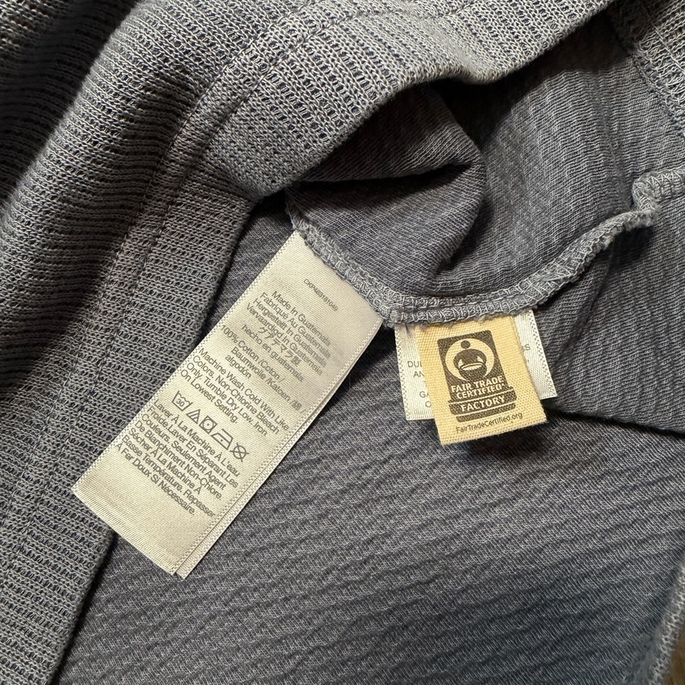 Madewell Men's Blue Crewneck Sweater - Picture 3 of 3